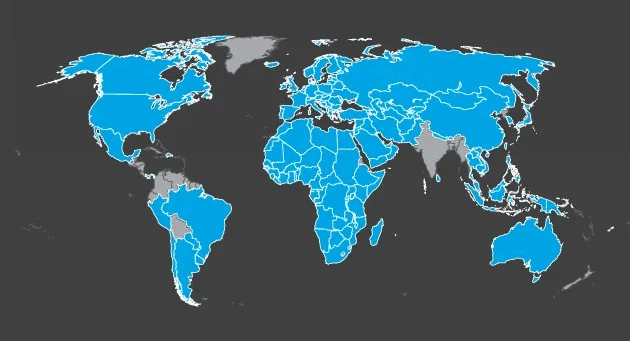 global coverage