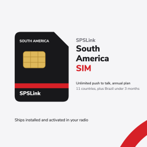 SPSLink South America SIM: unlimited push to talk plan for Mexico, Central America and South America