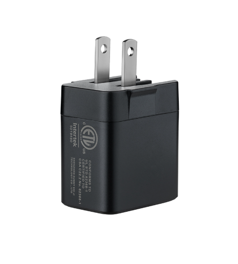 SPSLink USB wall power adapter with folding US plug